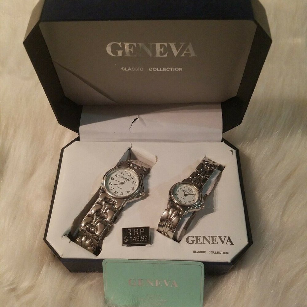 Men's & Women's GENEVA Classic Collection Quartz